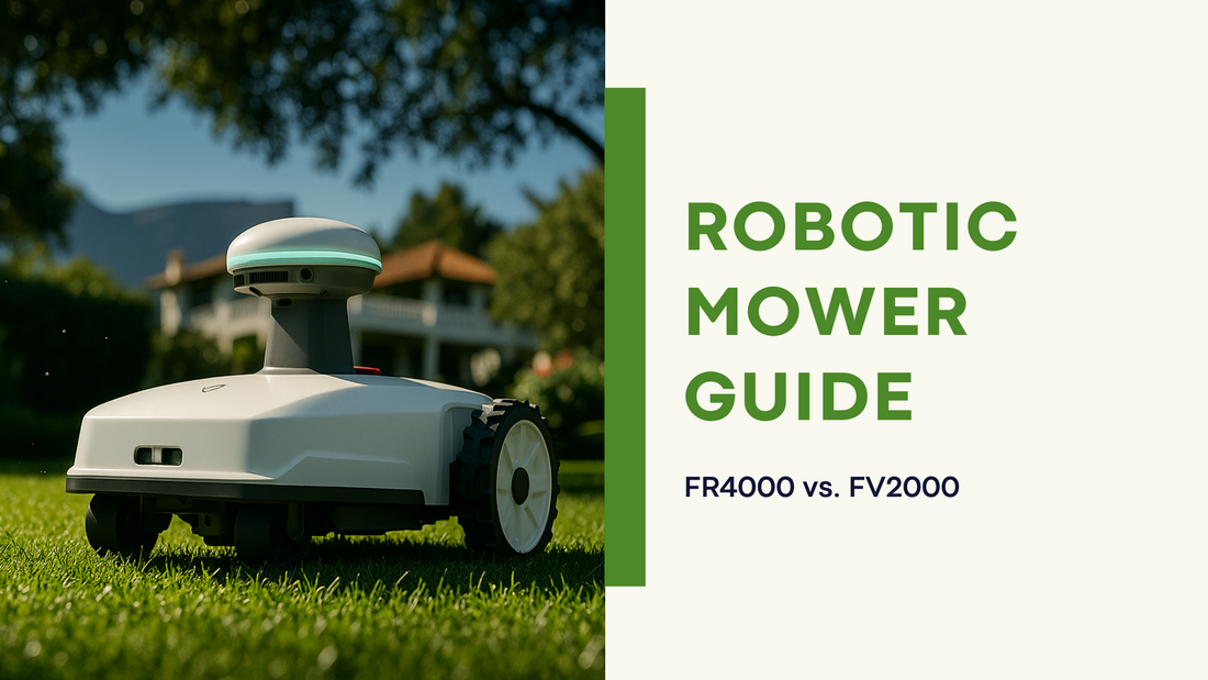 FJDynamics Robotic Mower Quick Guide: FR4000 vs FV2000