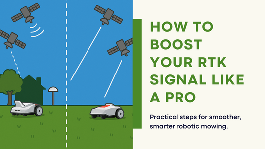 What practical steps can homeowners take to optimize RTK signal strength and performance