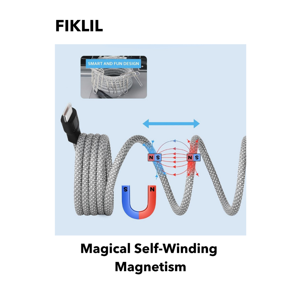 FIKLIK丨Magnetic Charging Cable-MC240